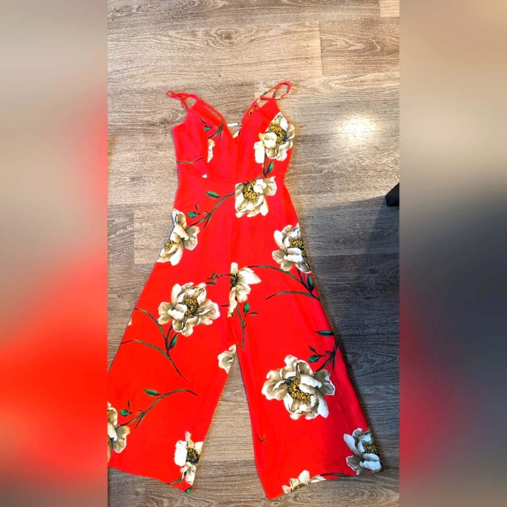 Floral Jumpsuit